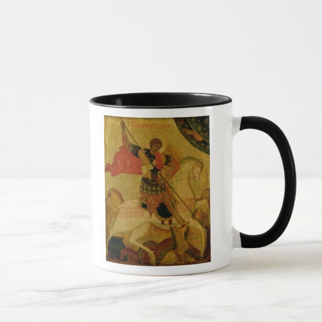 Mug St George massacrant le dragon (Droite)