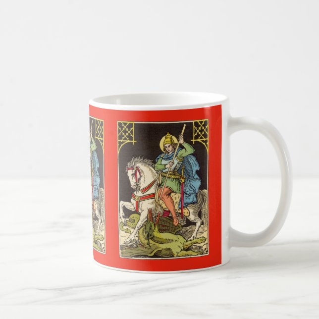 Mug St. George sur le cheval (BS 01) (Droite)