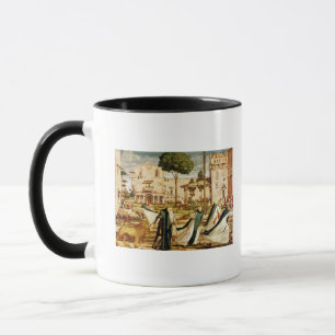 Mug St Jerome et lion dans le monastère, 1501-09