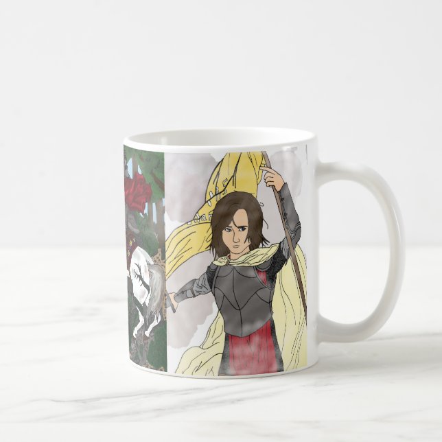 Mug St. Joan of Arc, St. Michael, St. George  (Droite)
