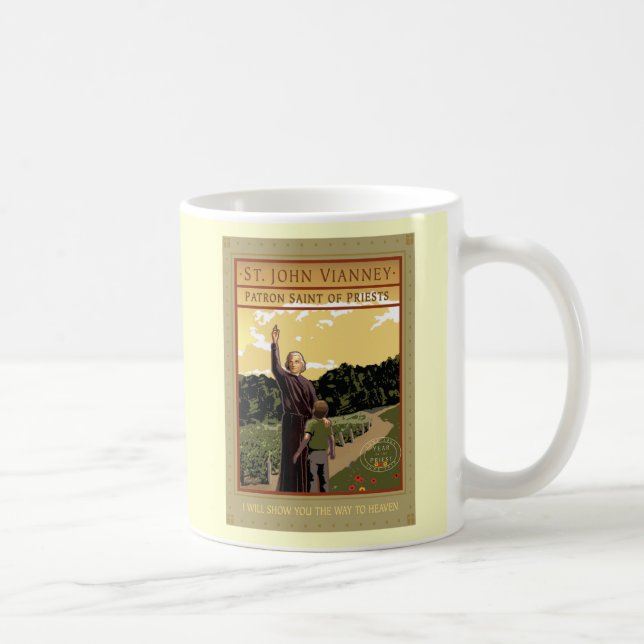 MUG ST JOHN VIANNEY (Droite)