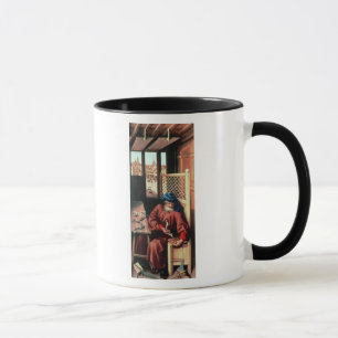 Mug St Joseph a dépeint en tant que charpentier