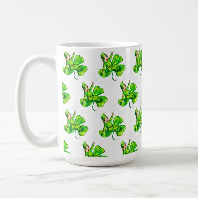 MUG ST. LE BÉBÉ DU JOUR DE PATRICK LEPRECHAUN (Gauche)