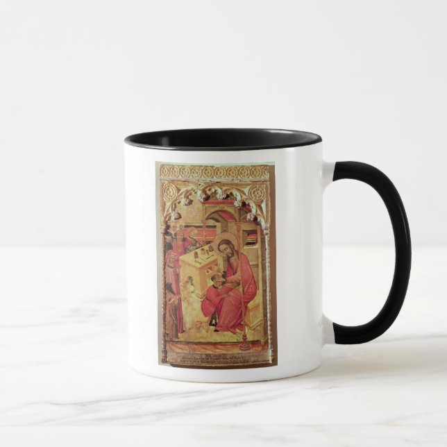 Mug St Luke fonctionnant sur la tête d'un homme, (Droite)