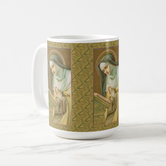 Mug St. Mary Magdalene de Pazzi (JM 45) (Devant gauche)