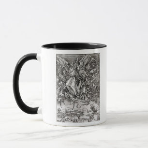 Mug St Michael et le dragon, d'un latin