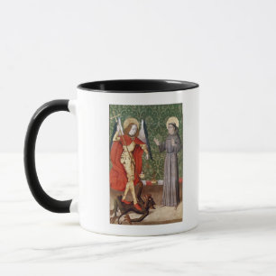 Mug St Michael et St Francis d'Assisi, c.1480