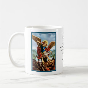 Mug St Michael la prière puissante d'Arkhangel