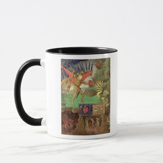 Mug St Michael massacrant le dragon (Gauche)