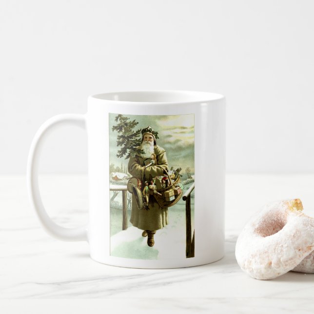 Mug St Nick vient à la ville (Avec donut)