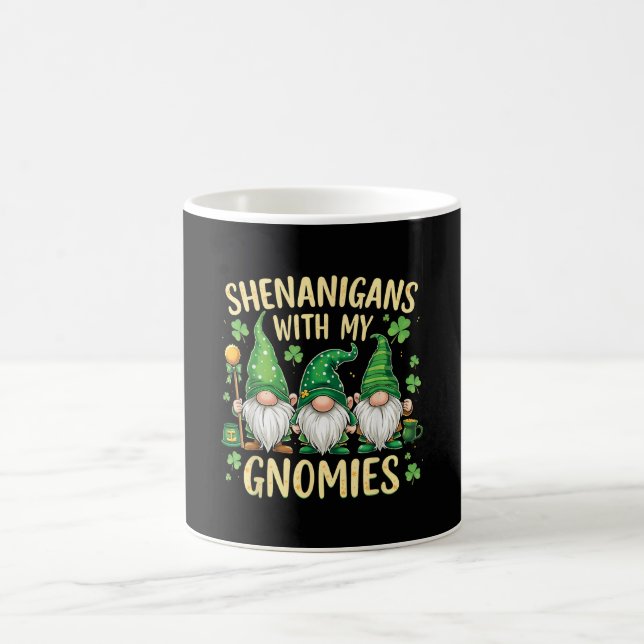 Mug St Patrick’s Day Lucky Shamrock Gnome  (Centre)
