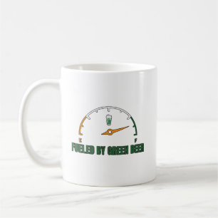 Mug St Patrick's alimenté par la bière verte