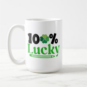 Mug St. Patrick's Day 100% Chanceux -61101