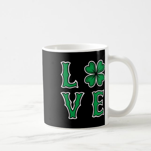 Mug St. Patricks Day Amour Enseignant Festivals Irland (Droite)
