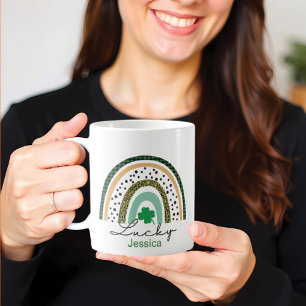 Mug St. Patrick's Day Green Vine Shamrock Irish Party