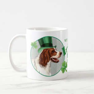 Mug St. Patrick's Day Irish Red & White Setter
