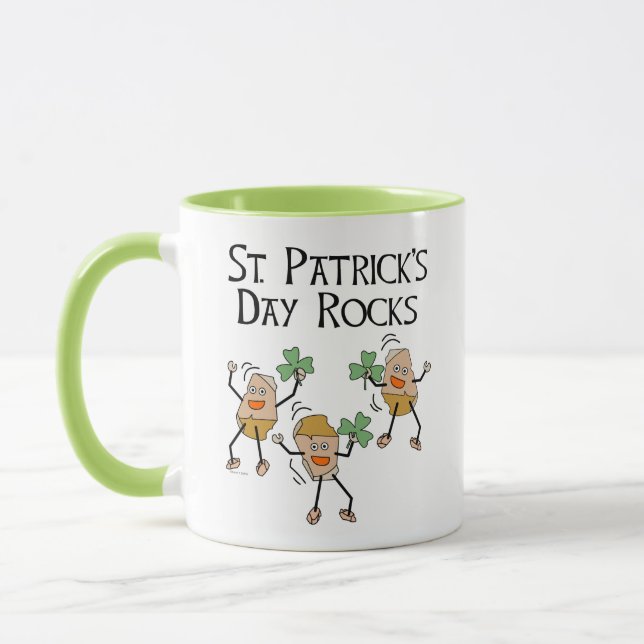 Mug St. Patrick's Day Rocks (Gauche)