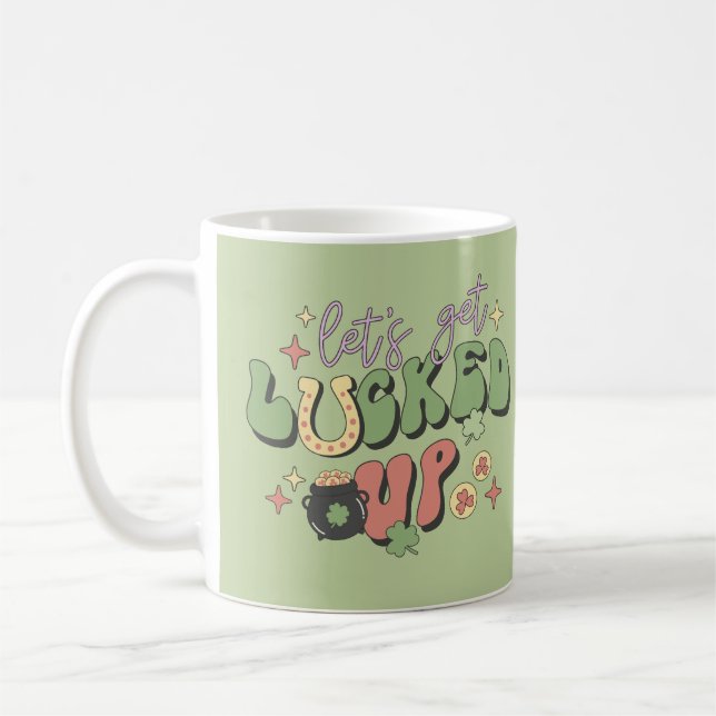 Mug St. Patrick's Day Shamrock irlandais Faisons-nous  (Gauche)