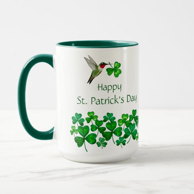 Mug St. Patrick's Hummingbird (Gauche)