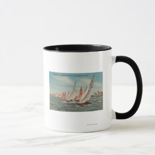 Mug St Petersburg, FL - vue de régate de foudre