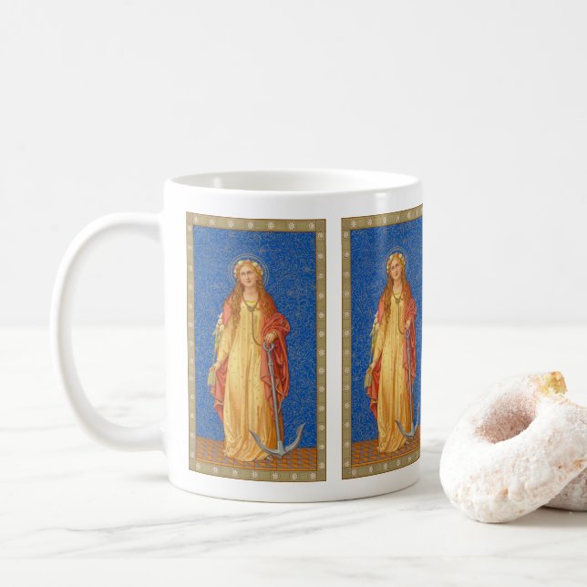 Mug St. Philomena avec Ancre (SNV 051) (Avec donut)