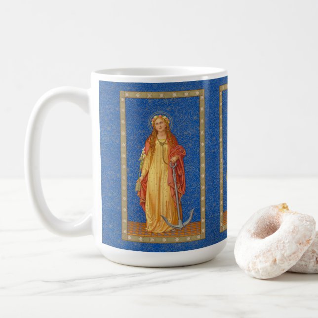 Mug St. Philomena avec Ancre (SNV 051) (Avec donut)