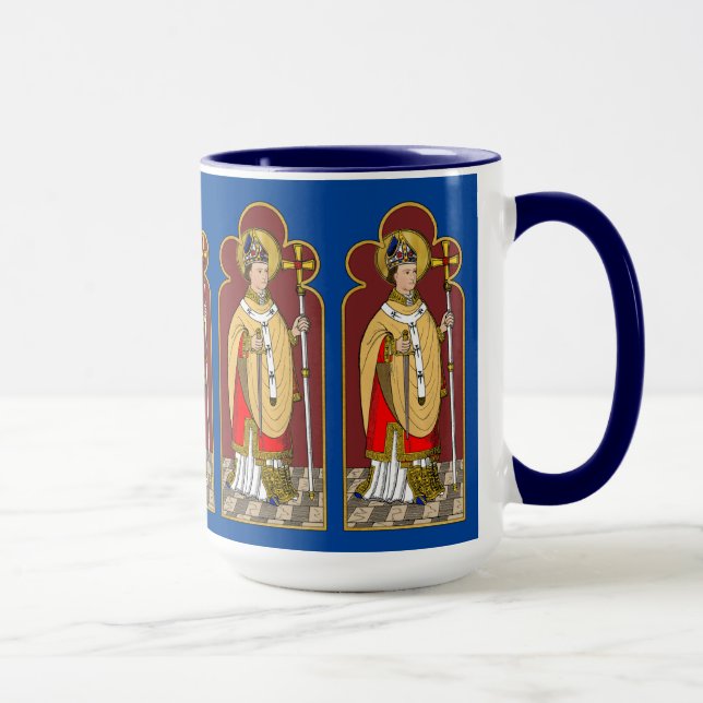 Mug St. Thomas Becket avec épée (M 033; Colorisé) (Droite)