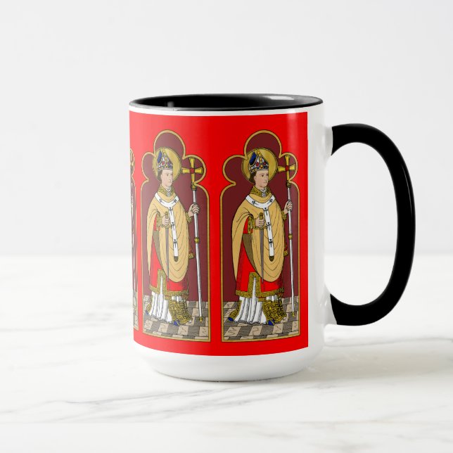 Mug St. Thomas Becket avec épée (M 033; Colorisée) (Droite)