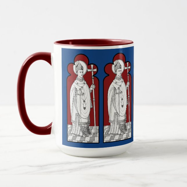 Mug St. Thomas Becket tenant une épée (M 033) (Gauche)
