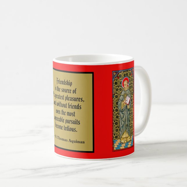 Mug St. Thomas d'Aquin (VVP 003) (Devant droit)