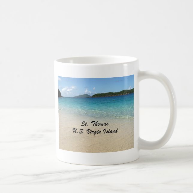 Mug St. Thomas, Ile Vierge des États-Unis (Droite)