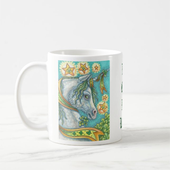 MUG ST. UNICORN DE LA JOURNÉE DE PATRICK (Gauche)