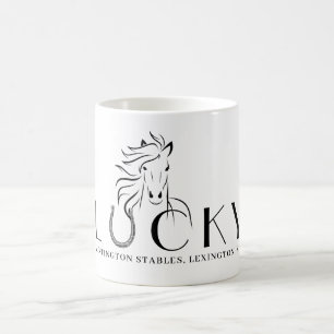 Mug Stable ou Nom du cheval Lucky Horseshoe Rider Cade