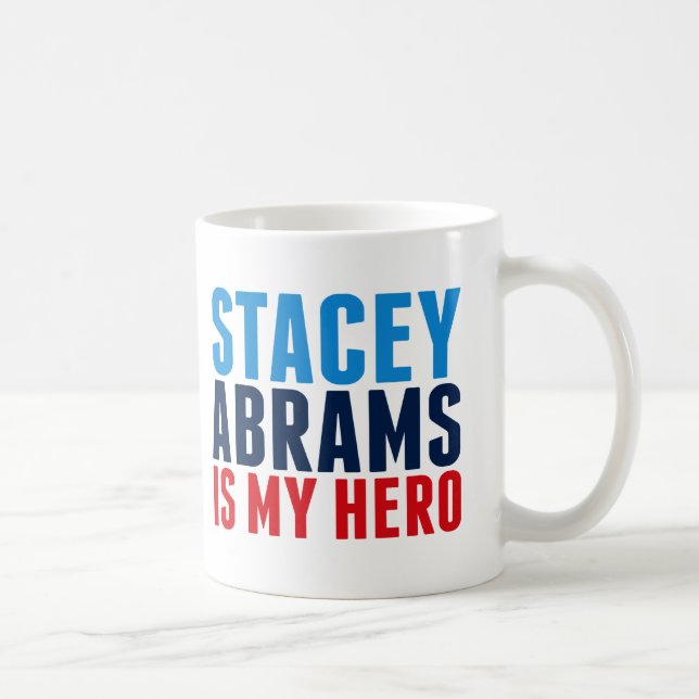 Mug Stacey Abrams est mon héros (Droite)