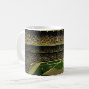 Mug Stade de baseball Vintage avec foule