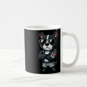Mug Staffordshire Bull Terrier J'aime Papa Chien Drôle