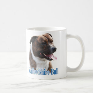 Mug Staffordshire Bull Terrier Nom