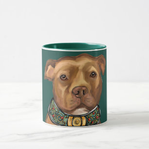 MUG STAFFORDSHIRE TERRIER AMÉRICAIN