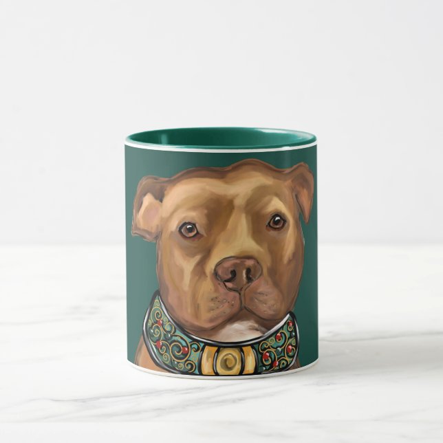 MUG STAFFORDSHIRE TERRIER AMÉRICAIN (Centre)