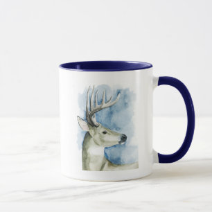 Mug Stag errant - Aquarelle
