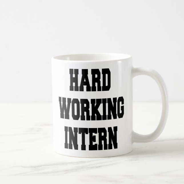 Mug Stagiaire de travail difficile (Droite)
