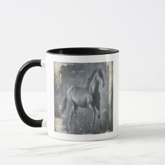 Mug Stallion noir (Gauche)