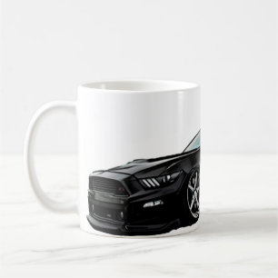 Mug Stancing Black Mustang S550