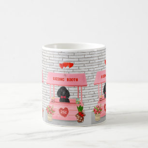 Mug stand de baisers pour chien caniche pour la Saint-