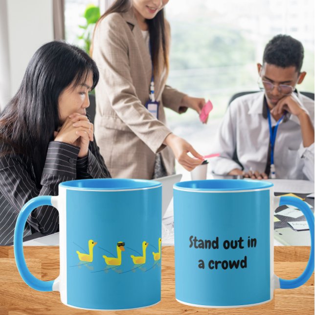 Mug Stand out Cute Motivational Ducks (Créateur téléchargé)