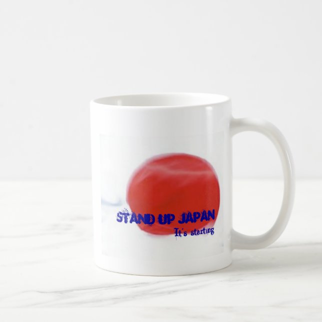 Mug STAND UP JAPAN by dakeayana (Droite)
