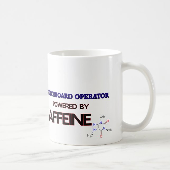 Mug Standardiste actionnée par la caféine (Droite)