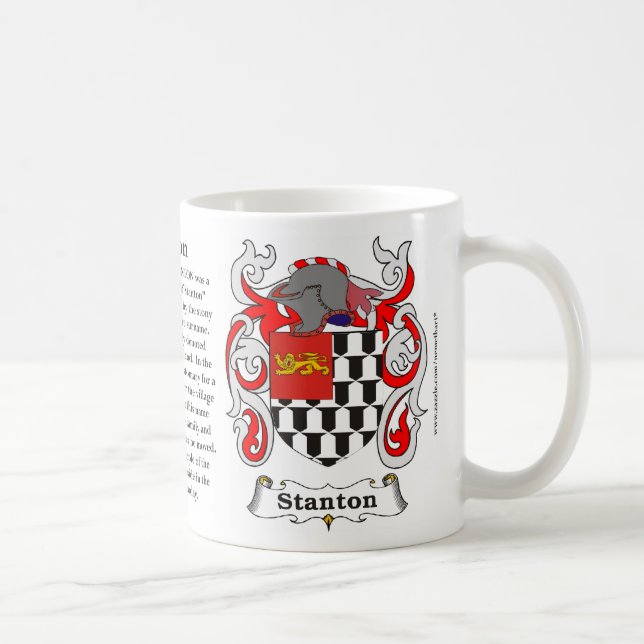 Mug Stanton, l'origine, la signification et la crête (Droite)