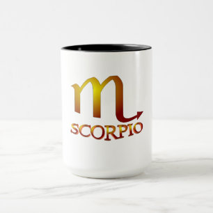 Mug Star Gold de Scorpio