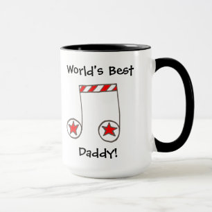 Mug Star Musical Note Meilleur cadeau de papa au monde